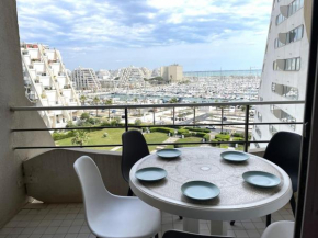 Appartement 5 pers, Clim, Parking, 2 Ch - La Grande Motte - FR-1-790-9